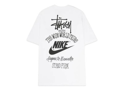Stussy Nike Herren T-Shirt Weiß