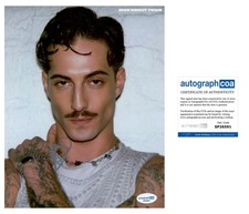 DAMIANO DAVID SIGNED 8x10 PHOTO MANESKIN SINGER AUTOGRAPH - ACOA COA