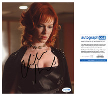 CHRISTINA HENDRICKS SIGNED 8X10 PHOTO W/PROOF # 2 ACOA AUTHENTICATED