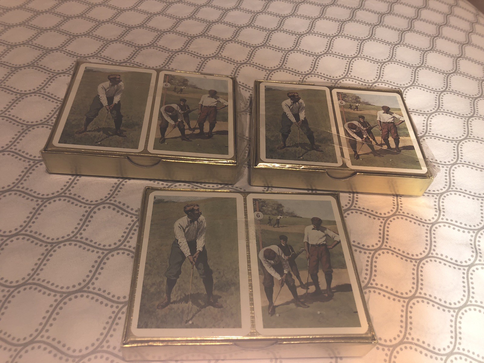 Piatnik  Vintage Golf Playing Cards ~ Austria NEW #2245 ~ SEALED