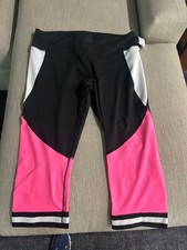 Zelos Capri Leggings Womens XL Color Block Pi...
