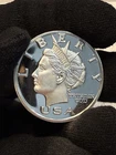 2003 NORFED Liberty "$10" 1oz .999 Silver Medallion Proof Silver Round