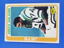 1978 TOPPS FOOTBALL #101 ABDUL SALAAM HIGH GRADE NEAR MINT NRMT