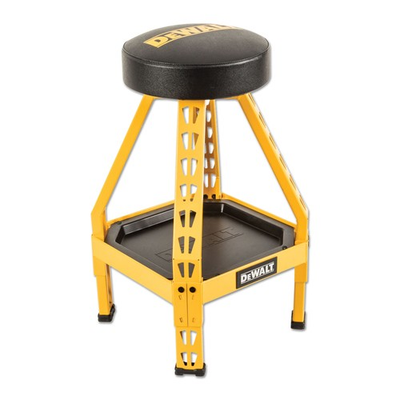 #ad DEWALT Work Bench Height Shop Stool Yellow DXSTFH030KD $119.98