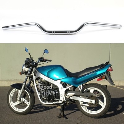 Für Suzuki GS500 GS750 GS850 GS1000 7/8'' 22mm Chrom Motorrad Lenker Handlebars