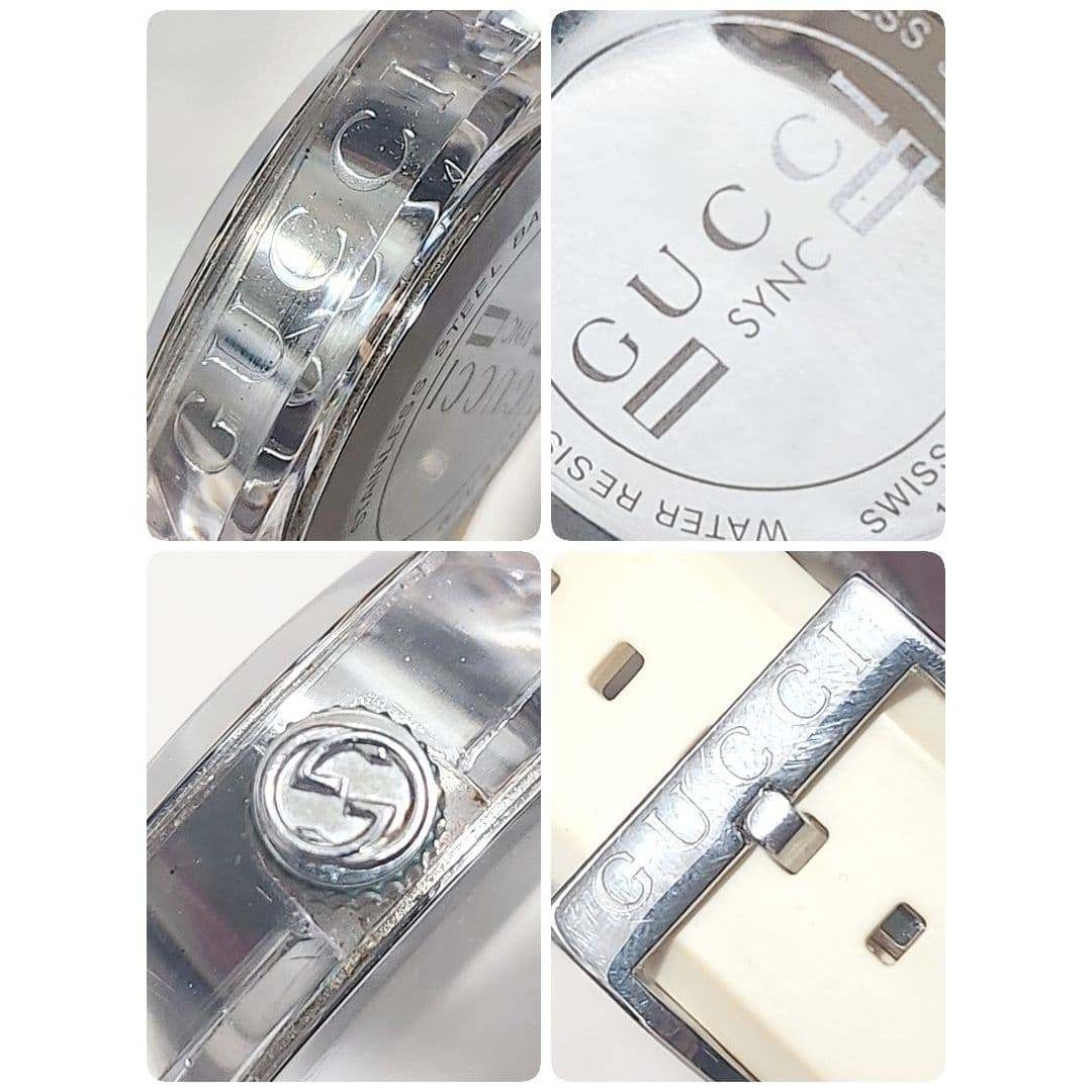 Gucci SYNC Men’s Shell Interlocking Date Watch 45… - image 12