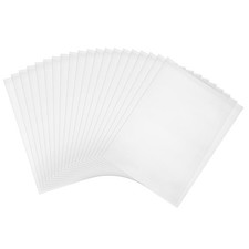 100 Pack Acid-Free Crystal Clear Sleeves 17.3x12.6 Inch Resealable Photo Sleeves