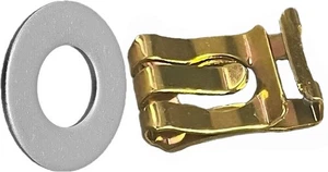 Conserver les clips avec les rondelles plates pour les cylindres à gaz de chaise de bureau 10-CW