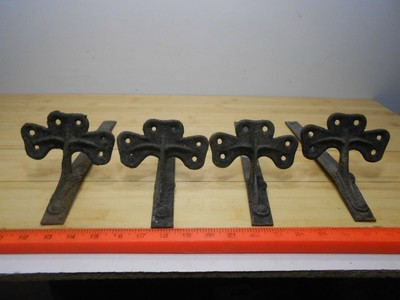 One 1 Clover Unique Rare Metal Roof Snow Bird Stop Ice Guard Book End Ebay