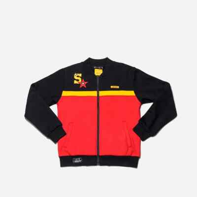 Limited Edition Christy Ng X DHL 22 Varsity Jacket Red Black Size L Collabaratio