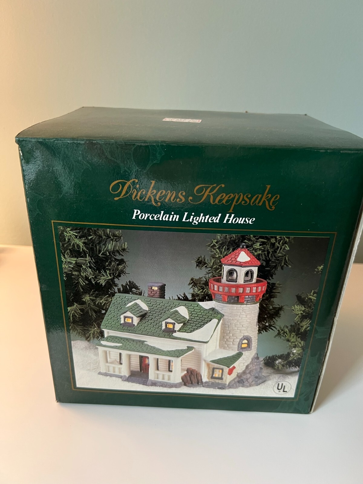 Dickens Keepsake Porcelain Lighted House Heritage Heartland Valley