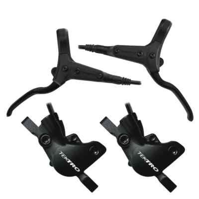 Tektro HD-M390 Draco Post Mount Scheibenbremsenset - Schwarz