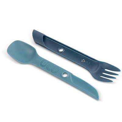 Recycled Eco Switch Spork 2piece Integrated Camping Utensil Set