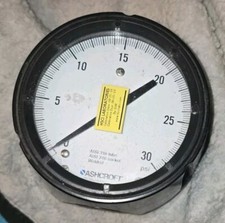 ASHCROFT DURAGAUGE 30 316 TUBE-SOCKET PRESSURE GAUGE