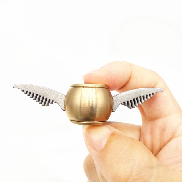 golden snitch fidget spinner