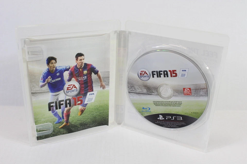 Lot 2 FIFA 15 Best & 17 Soccer CIB PS3 PS PlayStation 3 Japan Import US Seller - Image 3 of 4
