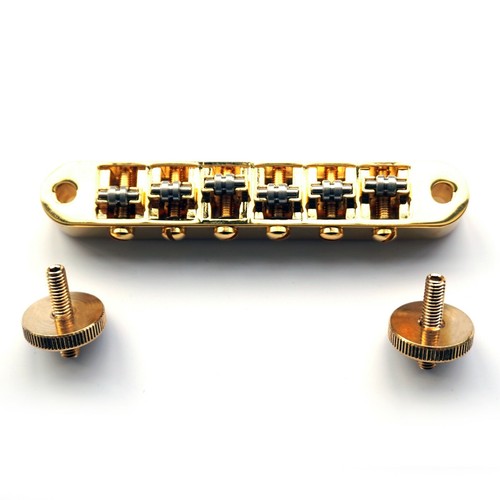 Roller Saddle Tune-O-Matic Bridge for Gibson Les Paul, Bigsby, SG, ES, Dot - Picture 16 of 16