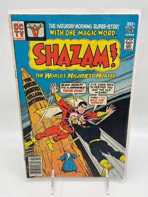 Shazam #28  1977 2nd App. of Black Adam (1st Modern Age App) Decent Copy