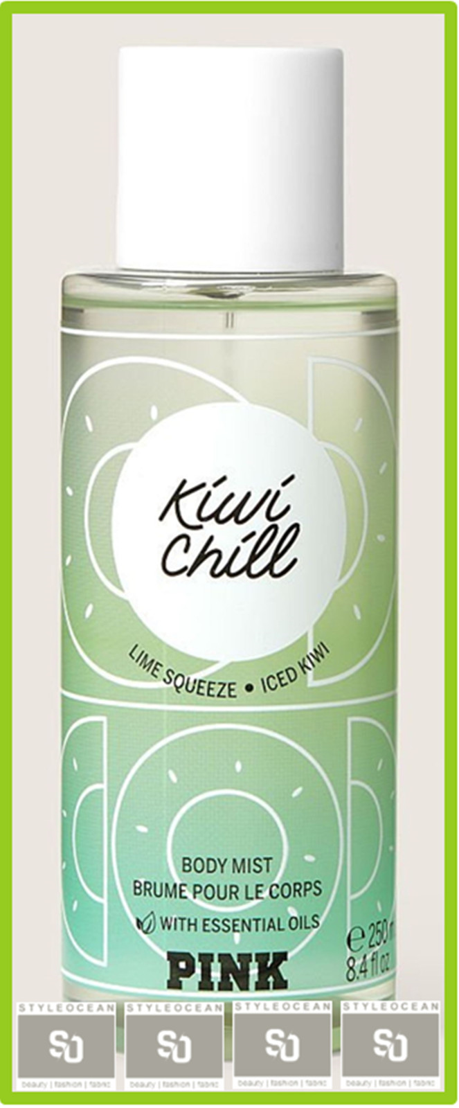 Victoria's Secret Pink New! Superfruit Body Mist KIWI CHILL 250ml