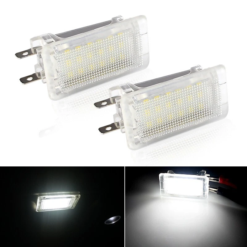 2x LED Interior Rear Trunk Luggage Lights For 1989-2011 Porsche Carrera/964/993 - Image 2 of 4