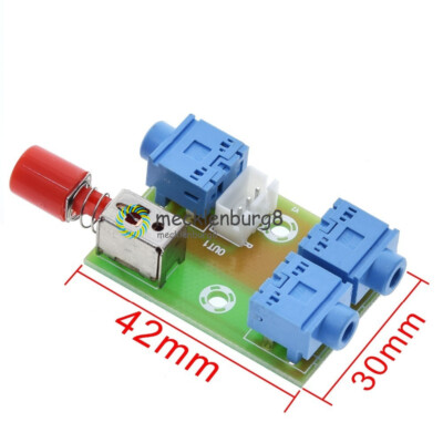 2In1 3.5mm Audio Out Switch Switching Board Audio Socket Signal Switching Module