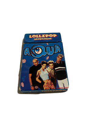 Aqua Lollipop Candyman Good Morning Sunshine Cassette Single 1997 90s 1990s*RARE