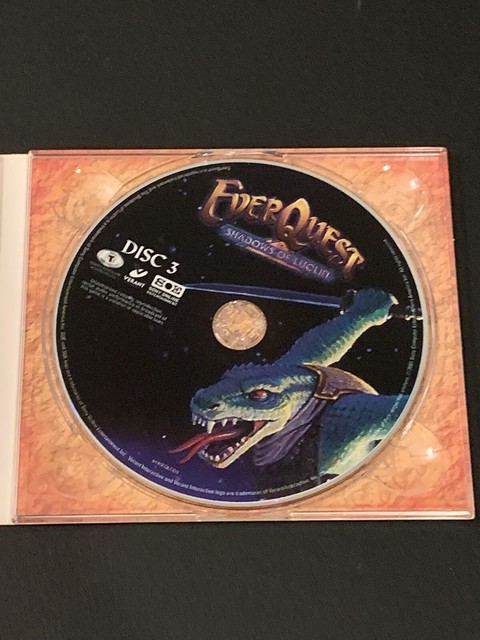 EverQuest: Shadows of Luclin PC Cd-rom Big Box Neuf Sous Cellophane D