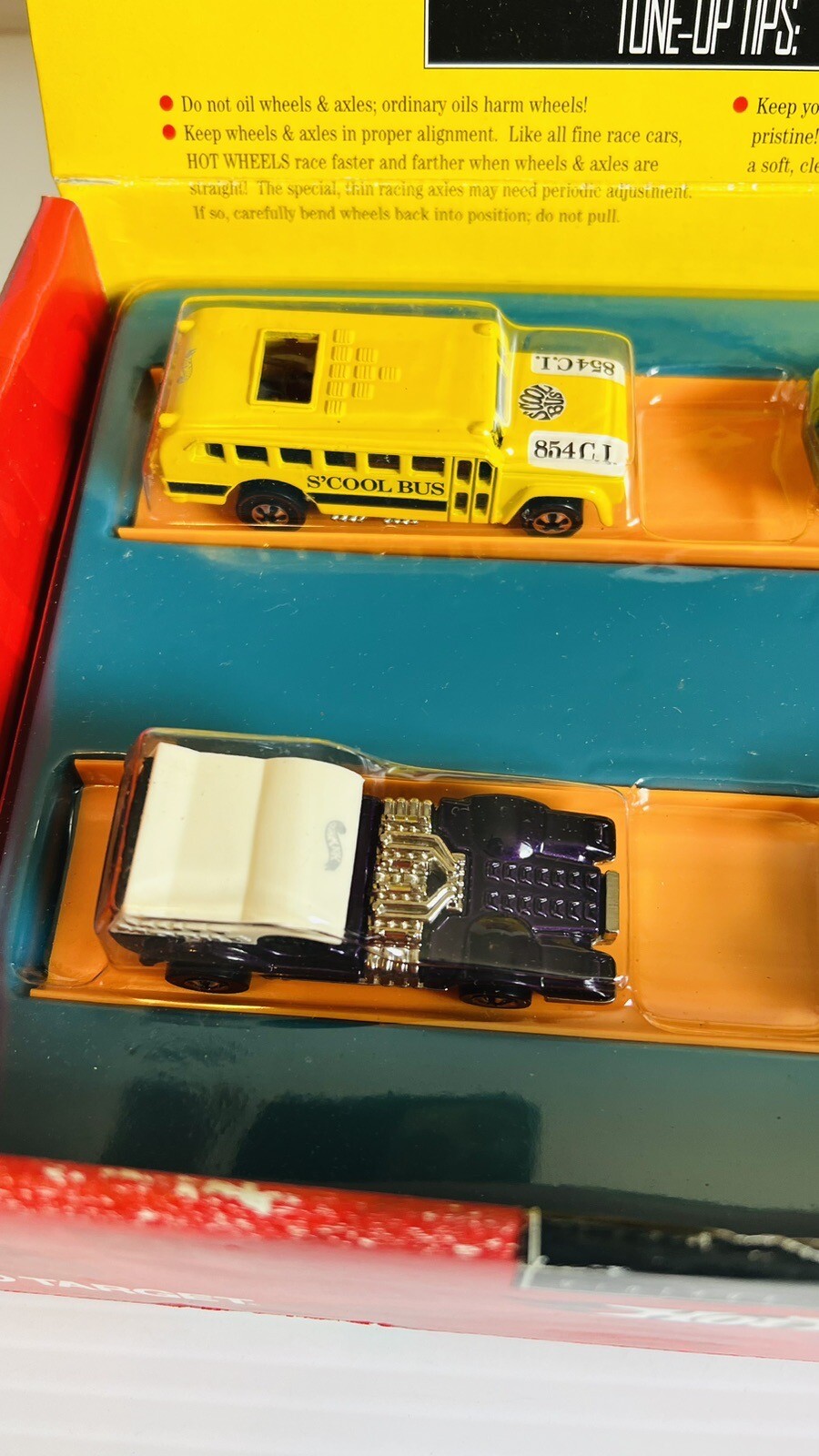 1996 Hot Wheels Retro Wheels Collector Pack 4 Car Set Target Exclusive