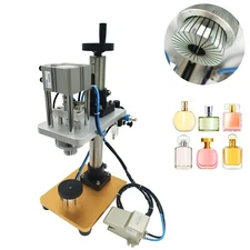 Pneumatic Perfume Bottle Crimping Capping Machine Air Grasping Sealing Machine