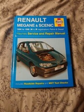 RENAULT MEGANE & SCENIC 1996-1998 Haynes Werkstatthandbuch 3395 N TO R REG