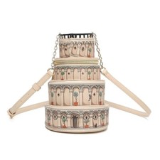 Vendula London Viva Italia Leaning Tower Crossbody Bag Novelty Bag