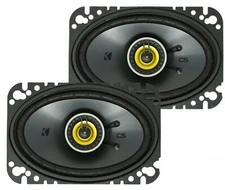 Kicker CSC464, CS Series 4x6" 2 Way Coaxial Car Speakers  (46CSC464)