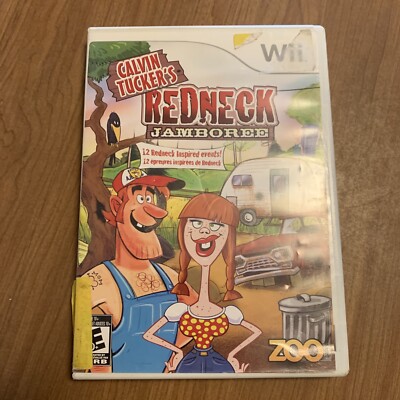CALVIN TUCKERS REDNECK JAMBOREE (Nintendo Wii 2006) Complete CIB With ...