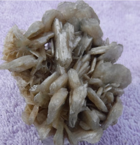 Palos Verde Barite, Fluorescent Small Cabinet Specimen Los Angeles CA.