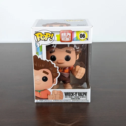 Funko Pop Ralph Breaks the Internet WRECK-IT RALPH 06 with Protector
