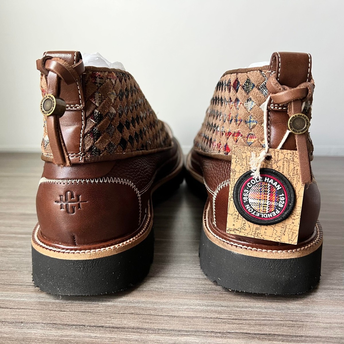 Cole Haan x Pendleton American Classics Chukka Boots size 9