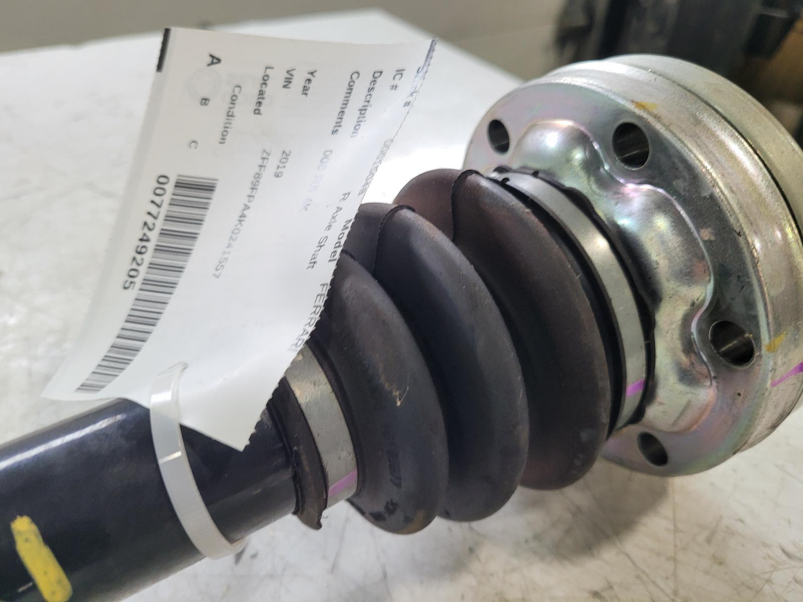 2019 Ferrari Portofino Passenger Rear Strut; 4K Miles; # 747977