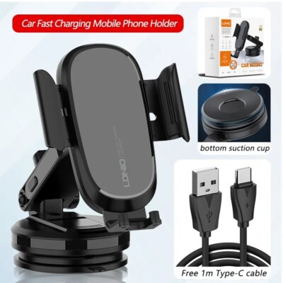 NEW 15W Cargador De Carro Coche Auto Rapido Inalambrico For Telefonos Universal