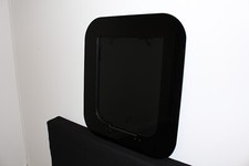 18" x 21" Aperture Size Bonded Caldwells Hopper Narrowboat Window - Polished 