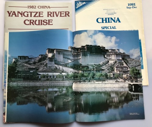 China Experience 1980s Air Cruise Tour Books Yangtze Tibet Great Wall Pan Am Lot - Picture 6 of 15