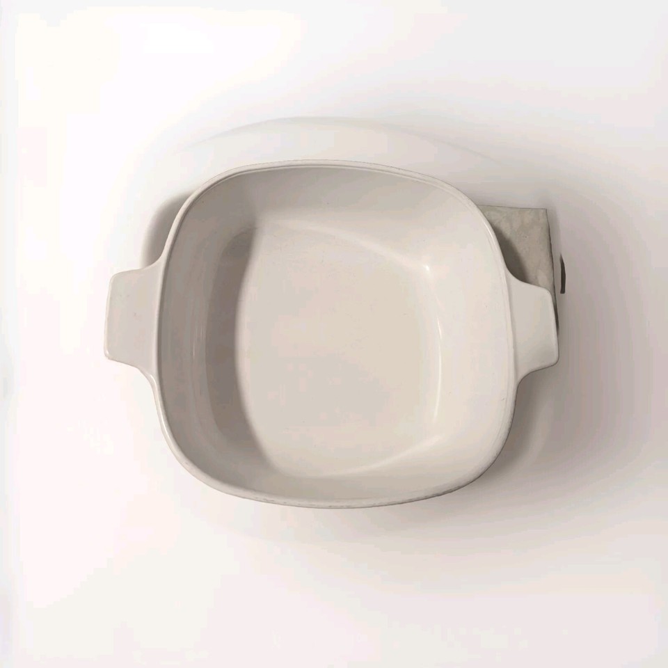 RARE VTG '59 A30 PYREX CORNING PYROCERAM SQUARE OPEN CASSEROLE DISH ...