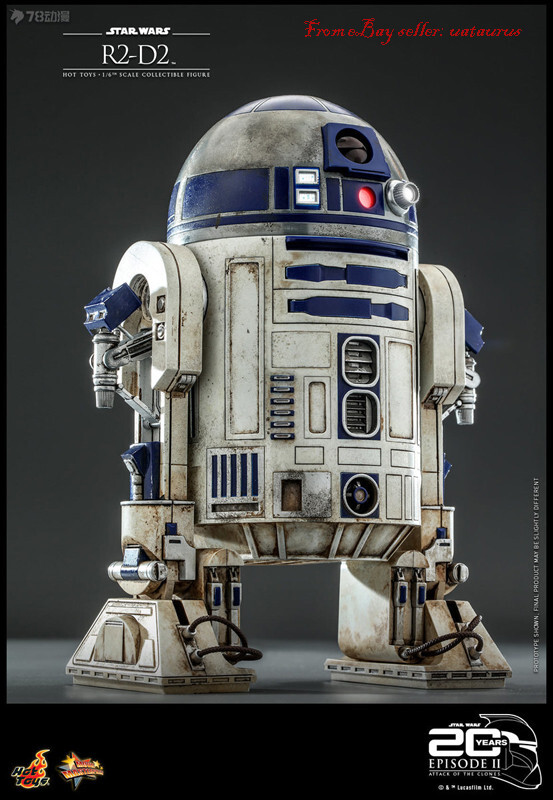 STAR WARS R2-D2 MMシリーズ フィギュア Hot Toys Star Wars R2-D2 1/6 Scale Action Figure - MMS651 for sale