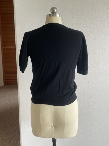 Kleiner schwarzer Wollpullover - guter Zustand - Bild 2 von 7