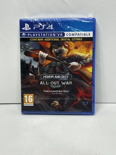 Honor and Duty D-Day All Out War Edition Sony Playstation 4 PS4