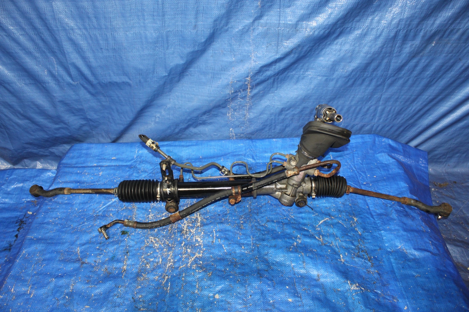 04-07 Toyota Rav4 2.4L 4CYL VVTI Power Steering Rack 2AZ #2