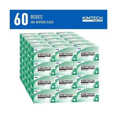 KIMTECH 34155 Kimwipes Delicate Task Kimtech Science Wipers, White KIMTECH 34155 Kimwipes Delicate Task Kimtech Science Wipers, White