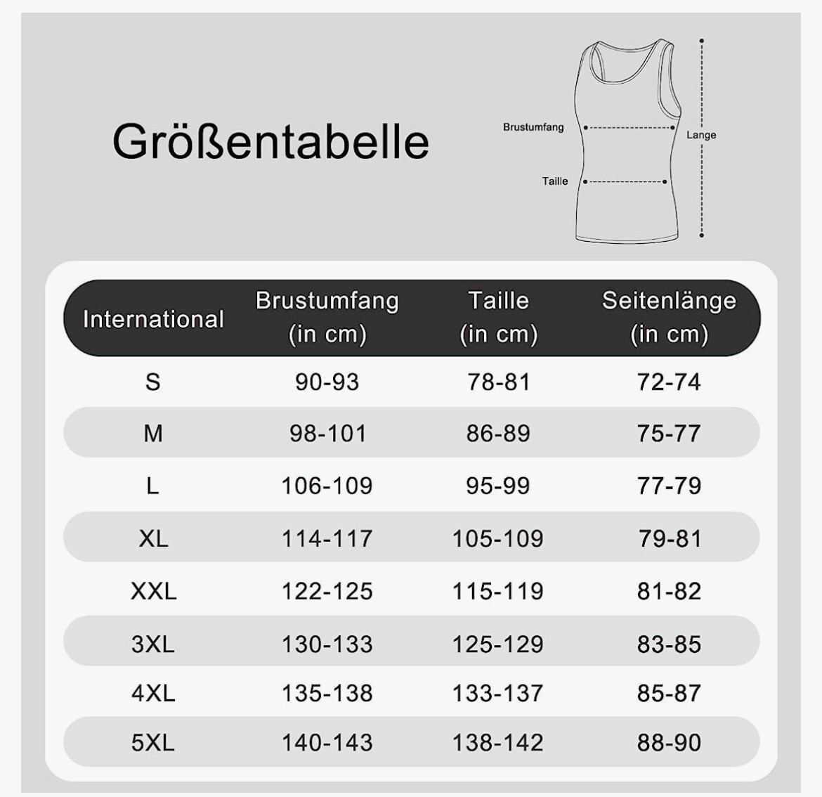 FALARY Mens Vest Tops Pack of 5 Tank Tops Fitted 100 Cotton 5 x Large eBay