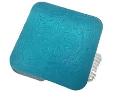 square textured soap bar