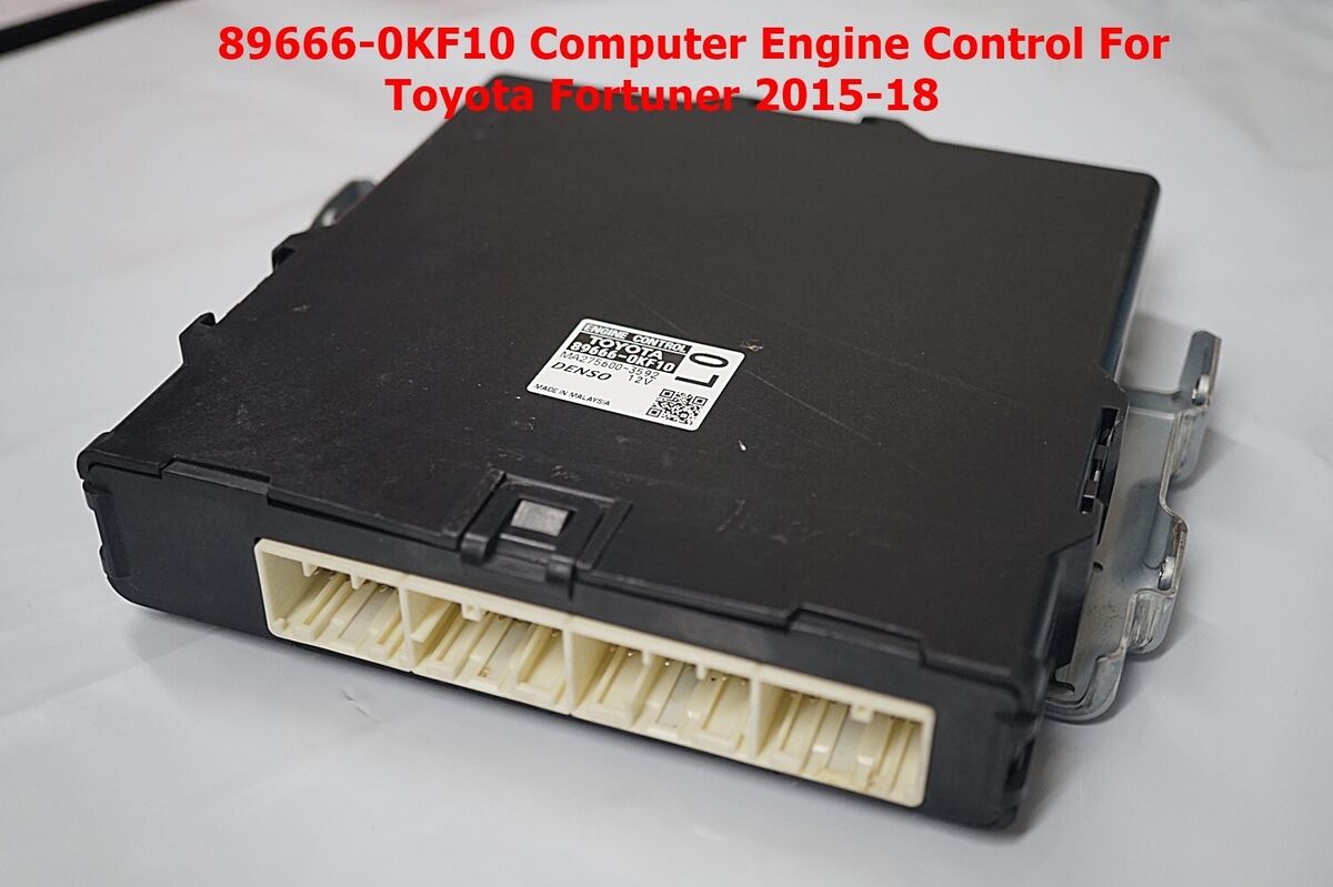 89666-0KF10 DENSO GENUINE FOR TOYOTA FORTUNER 2016 ECU 89666-0KF10 DENSO GENUINE FOR TOYOTA FORTUNER 2016 ECU