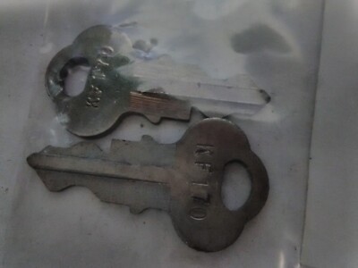 Johnson keys Evinrude keys outboard Boat Cut Replacement Key # 66 Two